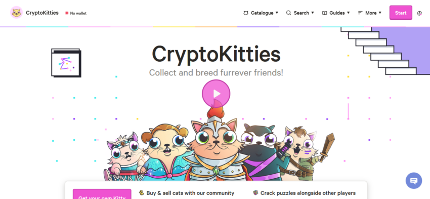 que es NFT cryptokitties